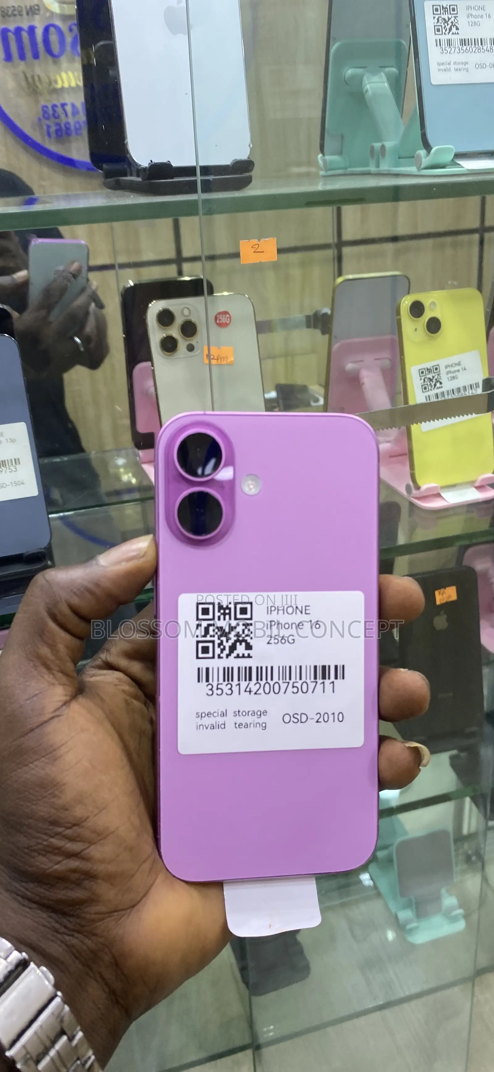 Apple iPhone 16 256 GB Pink