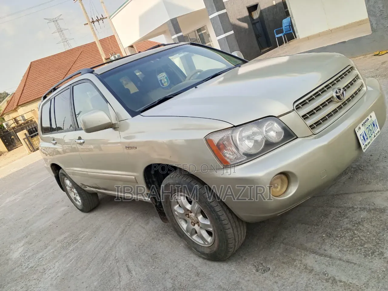 Toyota Highlander 2004 Gold