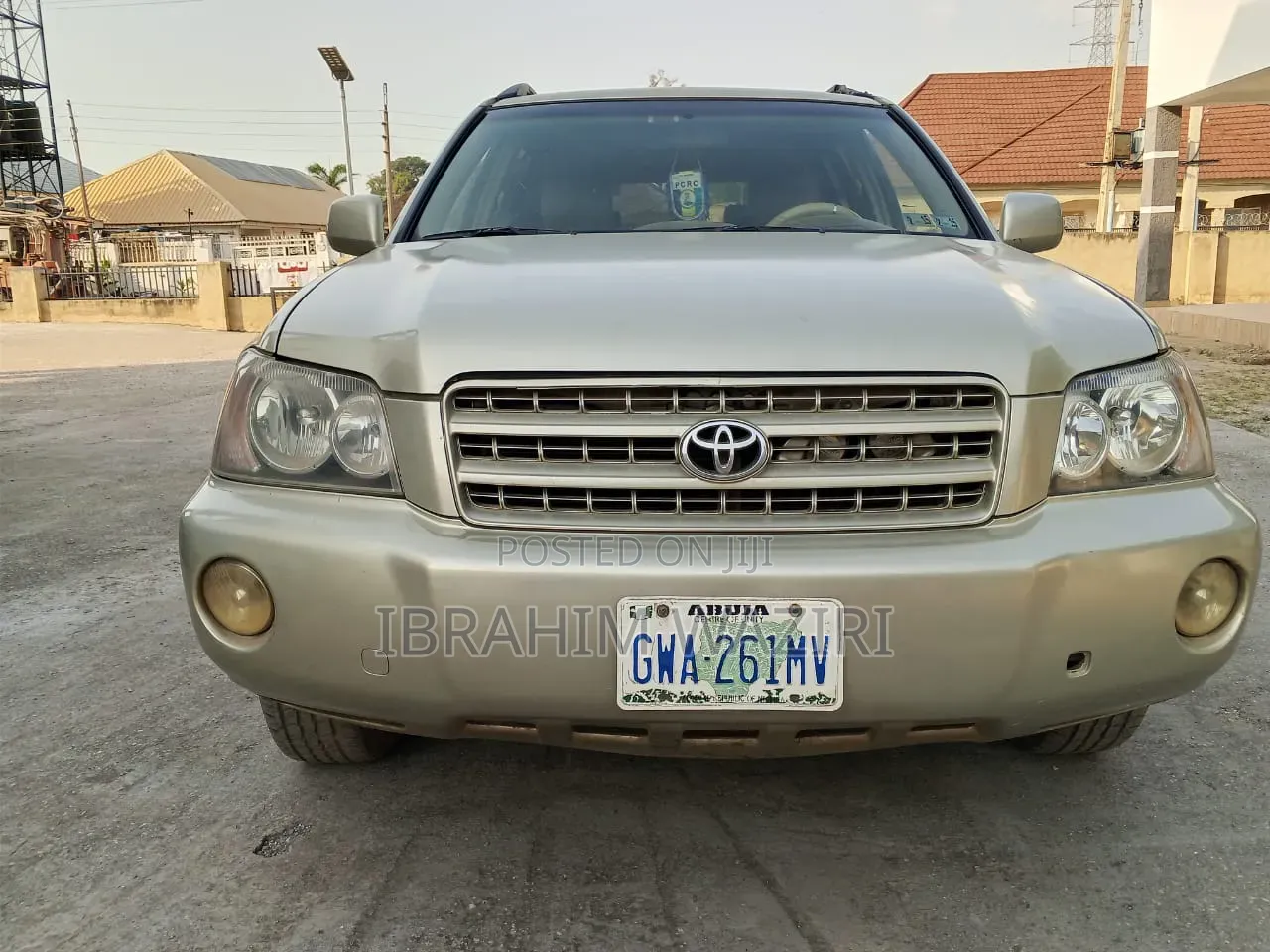 Toyota Highlander 2004 Gold