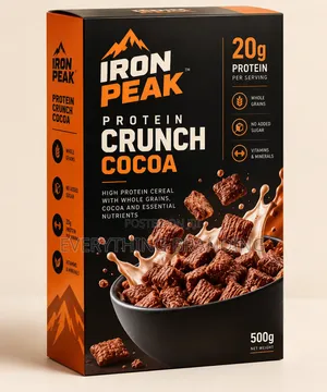 Breakfast Cereal Box for Startups - Custom Printed Carton Nigeria