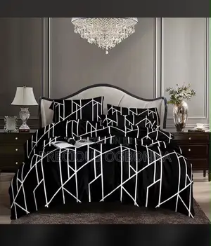 Luxury 7by7 Bedsheet and 4 Pillowcases