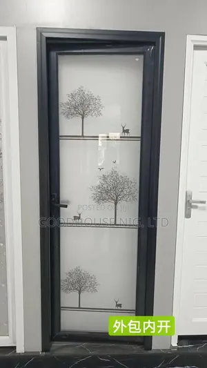 Full Glass Bathroom/Toilet Door