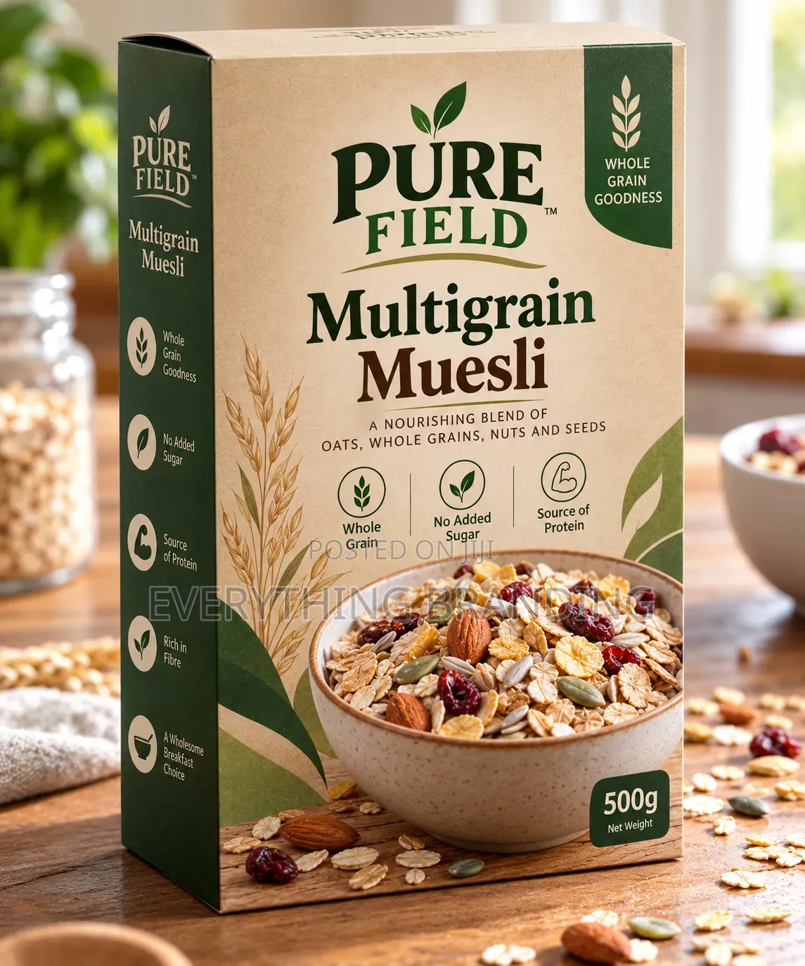Export Cereal Packaging Box - Custom Carton for Brands