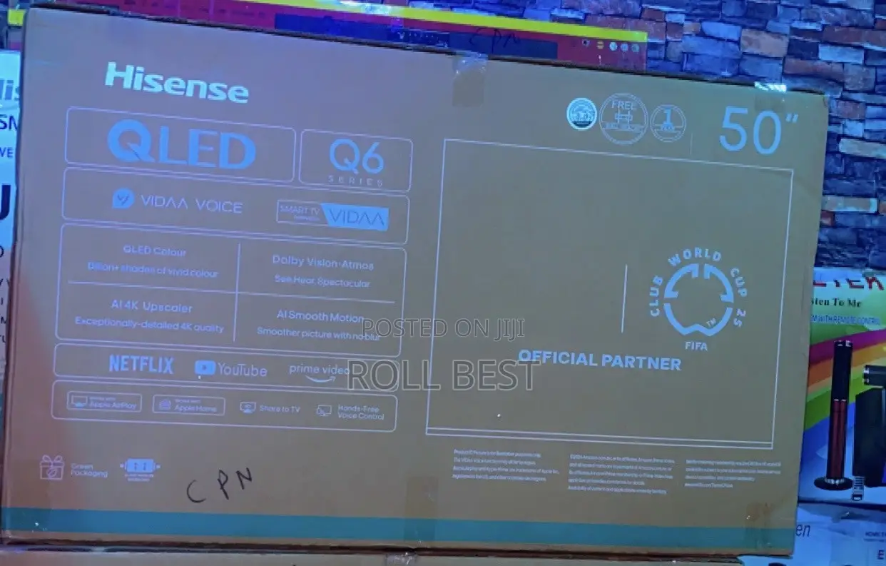 50 Inch Hisense TV Smart