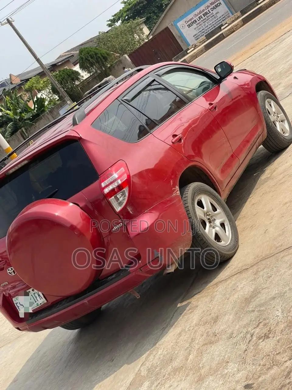 Toyota RAV4 2007 Red