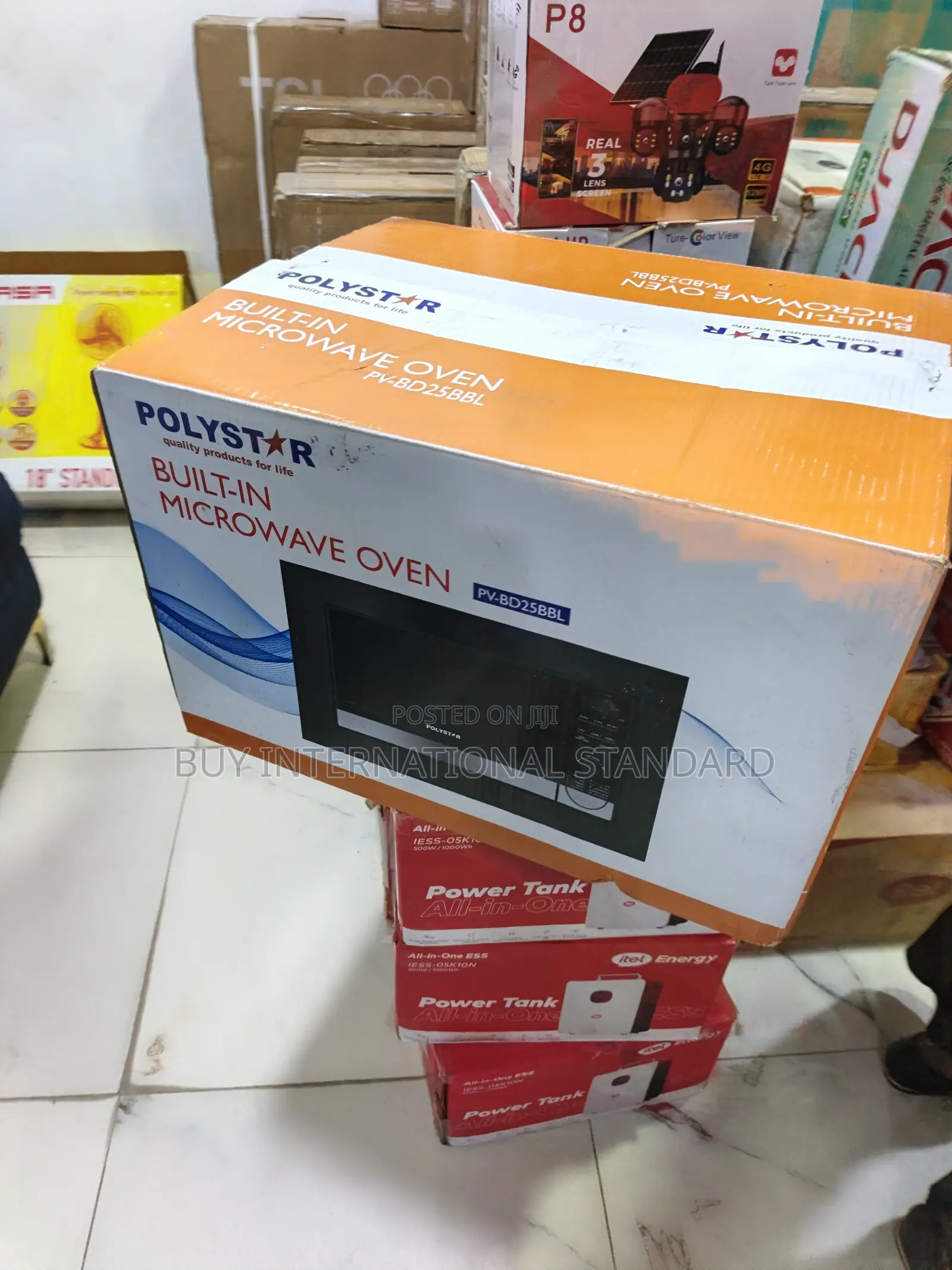 Polystar Microwave Oven 25L for Everyday Kitchen Use