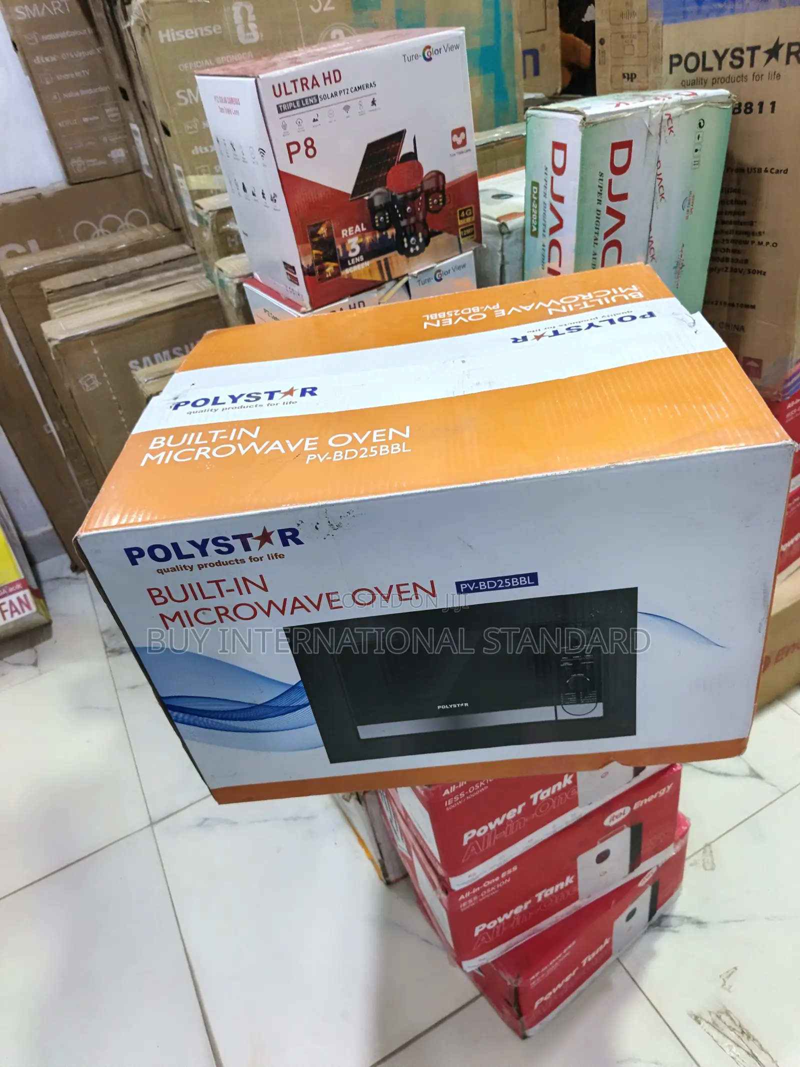 Integrated 25L Microwave by Polystar for Home Kitchens