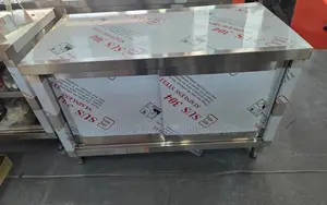 6ft Working Table With Cabinets