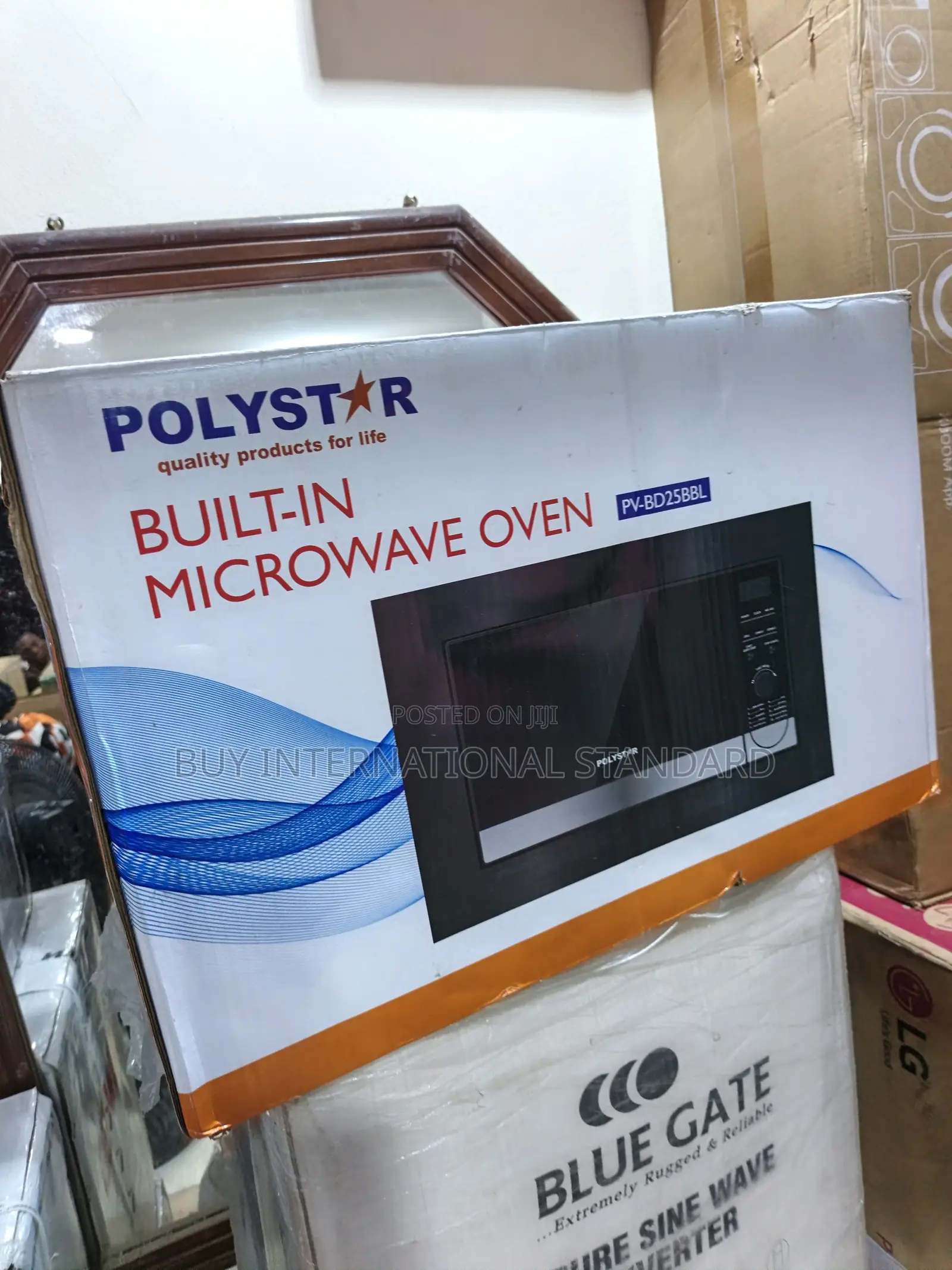 Polystar 25L Microwave Oven for Heating and Cooking
