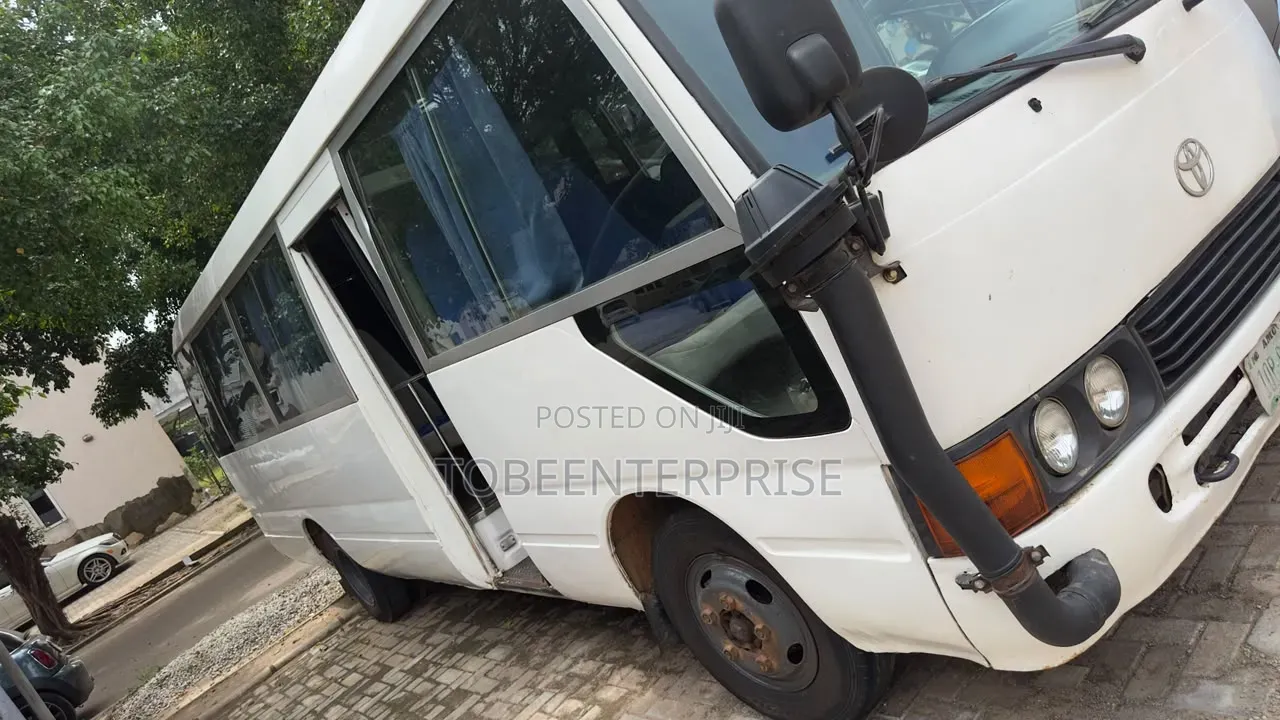 Toyota Coaster 2013 White
