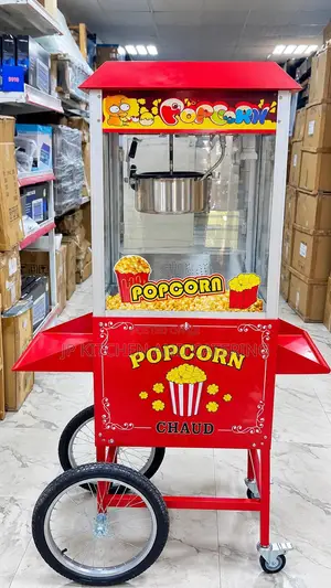 Commercial Popcorn Machine Cart With Wheels