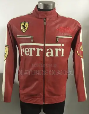 Rare Ferrari F1 Racing Jacket - Genuine Leather