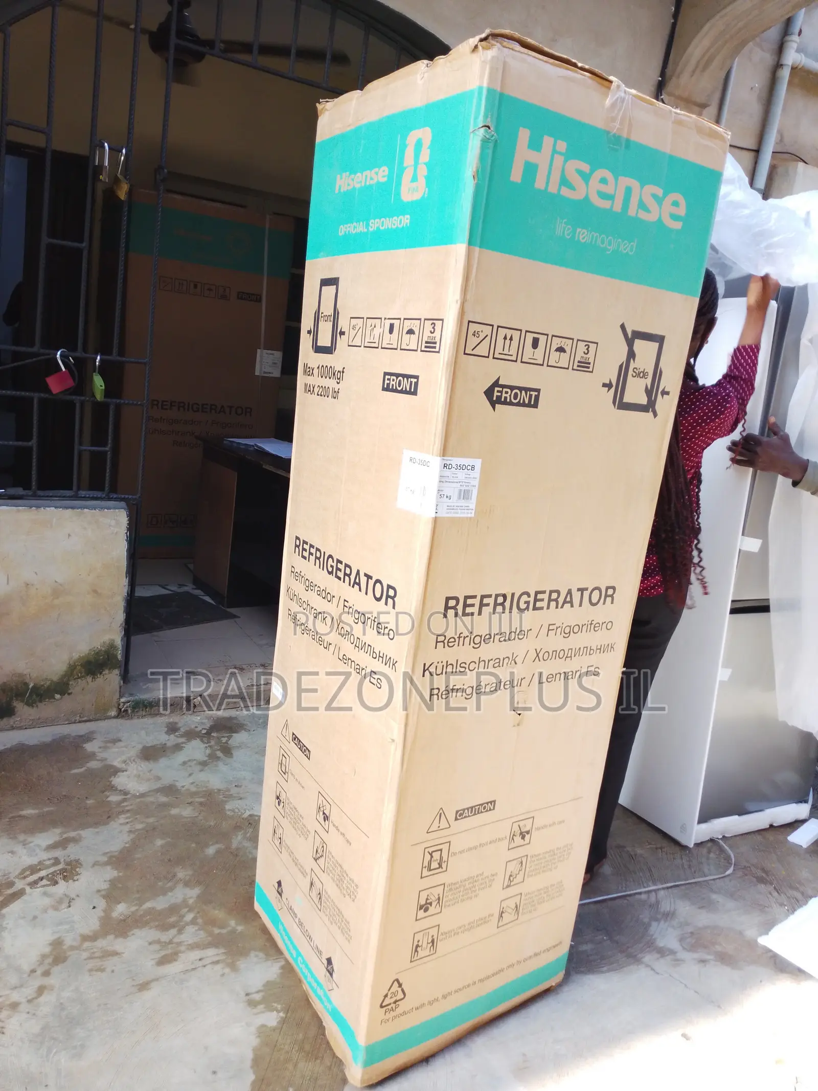 Hisense RD-3DCB Fridge – Practical Capacity for Home Storage