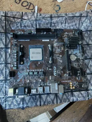 MSI B450m Pro-M2 V2 Micro-Atx Motherboard. + AMD Ryzen 5 2400g Combo