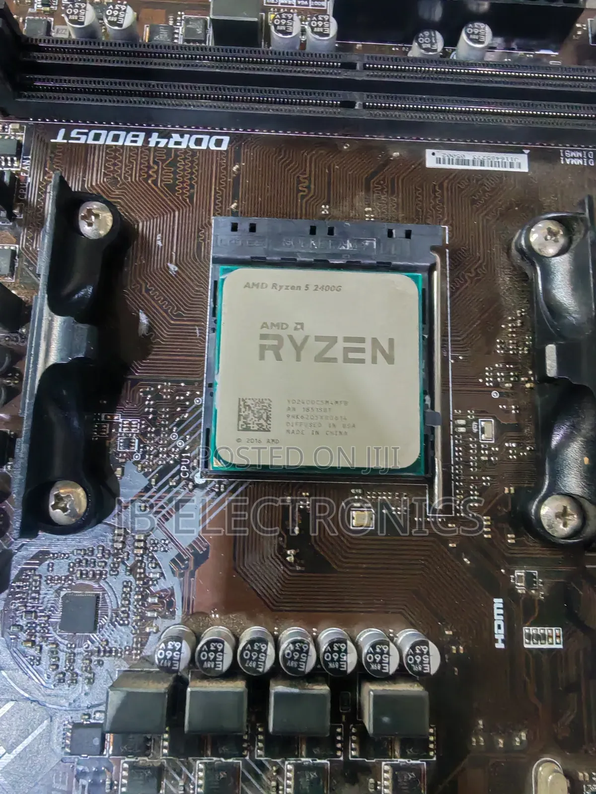 MSI B450m Pro-M2 V2 Micro-Atx Motherboard. + AMD Ryzen 5 2400g Combo