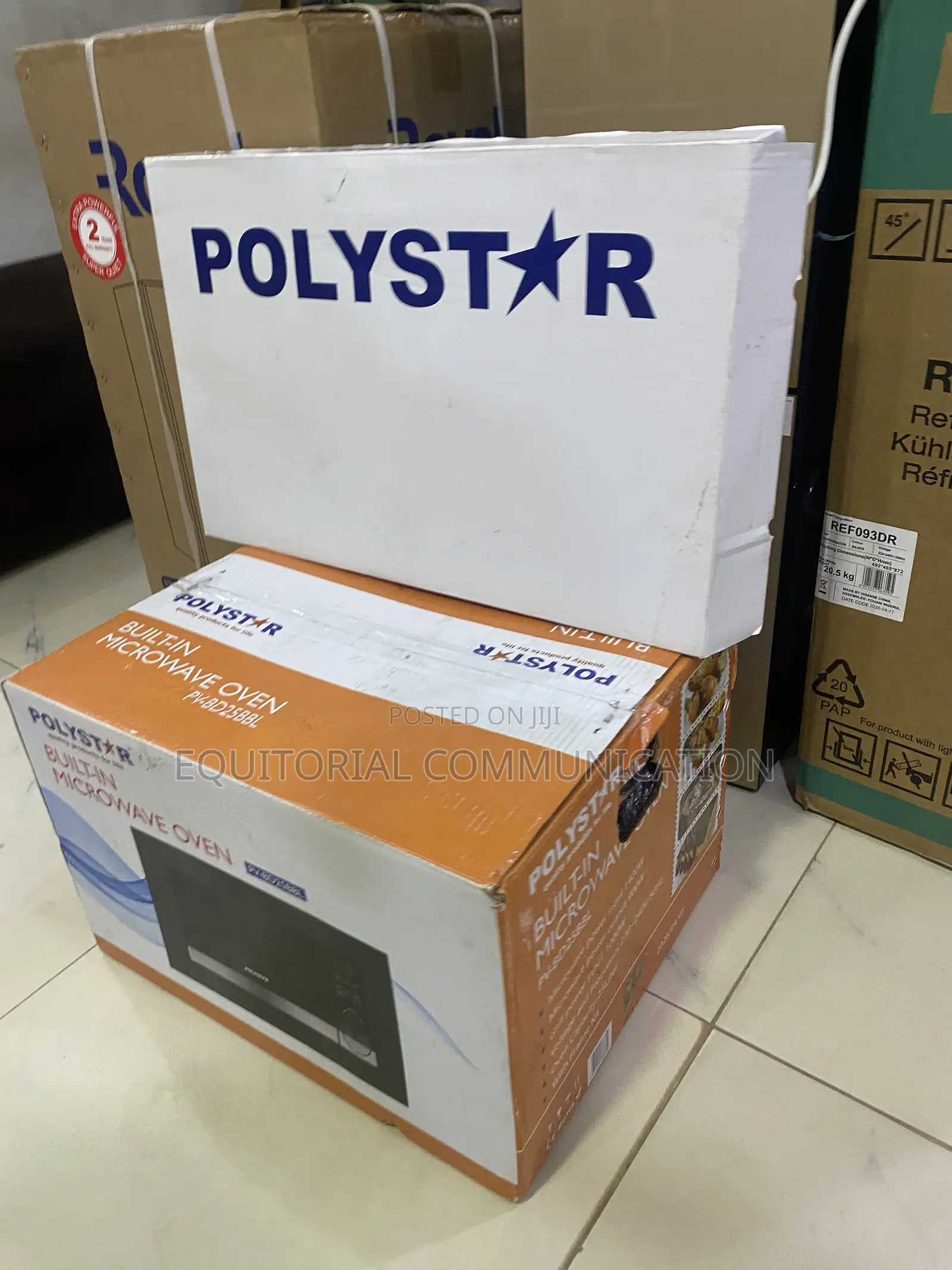 Polystar Built-in 25L Microwave Oven for a Neat Kitchen Finish