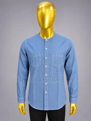 Sky Blue Denim Buba Shirt