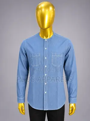 Sky Blue Denim Buba Shirt