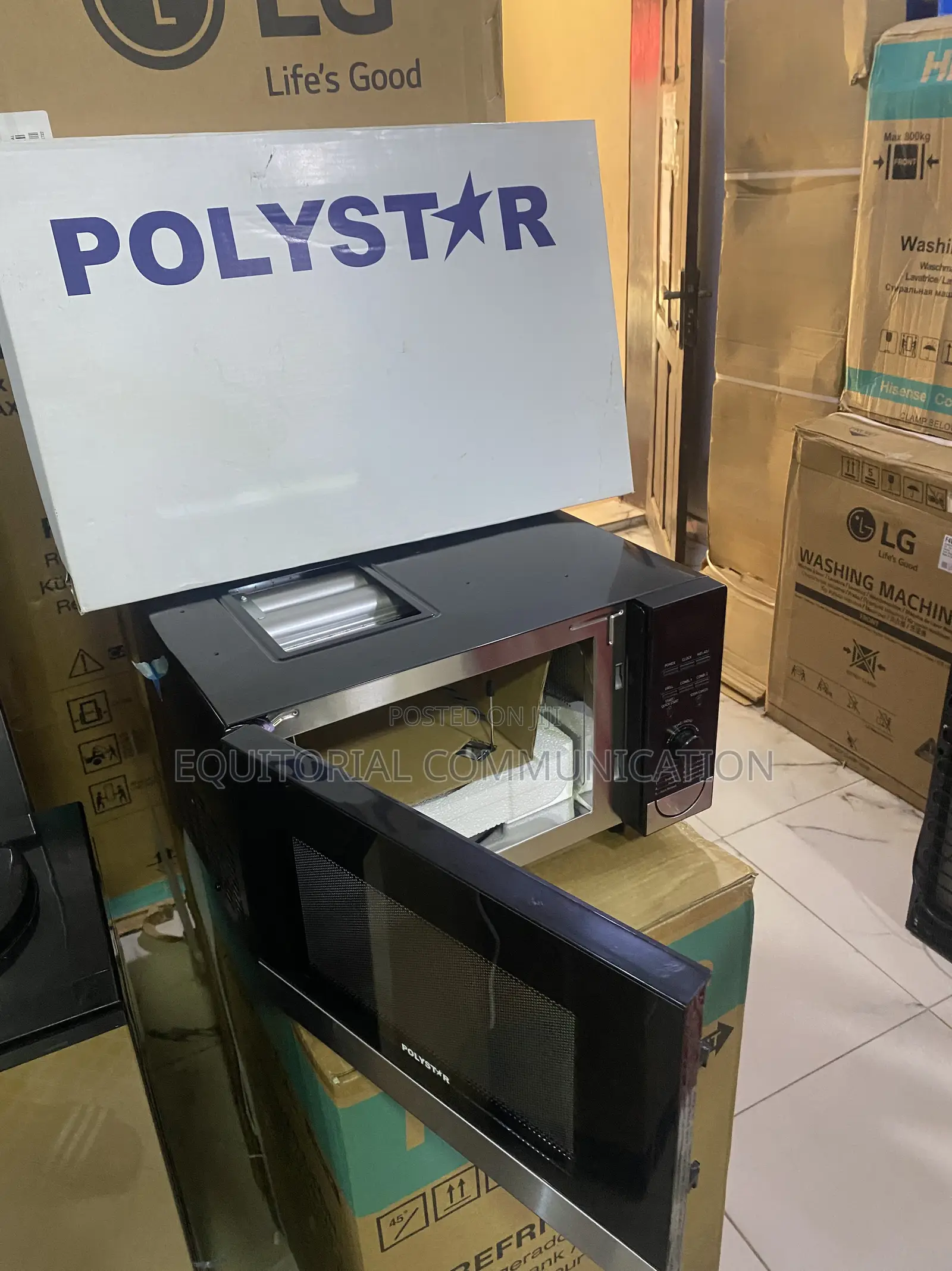 Polystar PV-BD25BBL 25L Integrated Microwave for Kitchen Cabinets