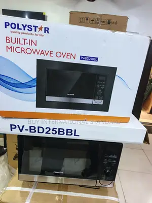 Polystar 25L Integrated Microwave for Kitchen Installation