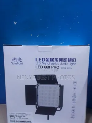 Sutefoto LED 660 Pro Studio Light
