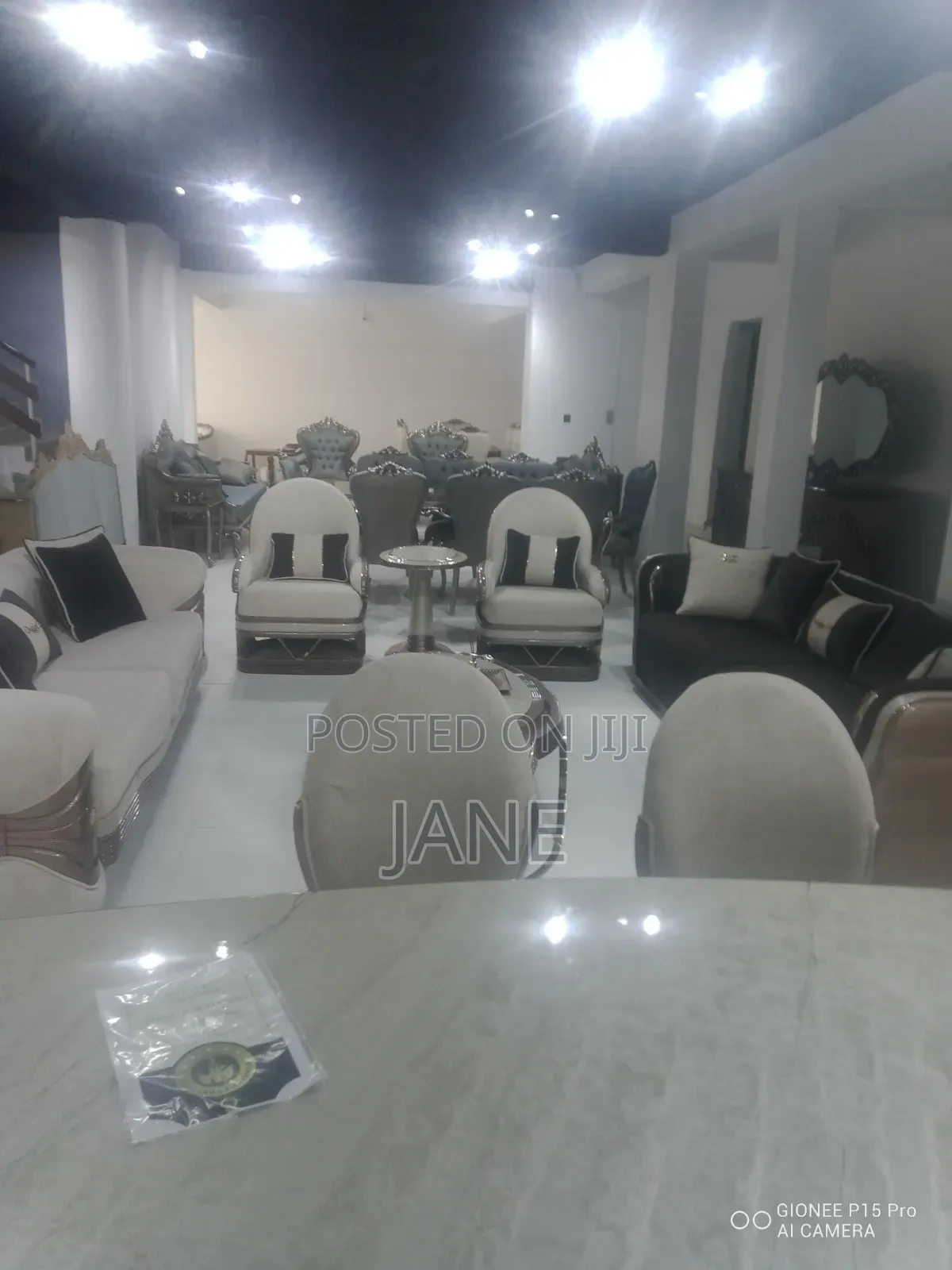 Luxury Imported Turkish Dining Table & Chairs