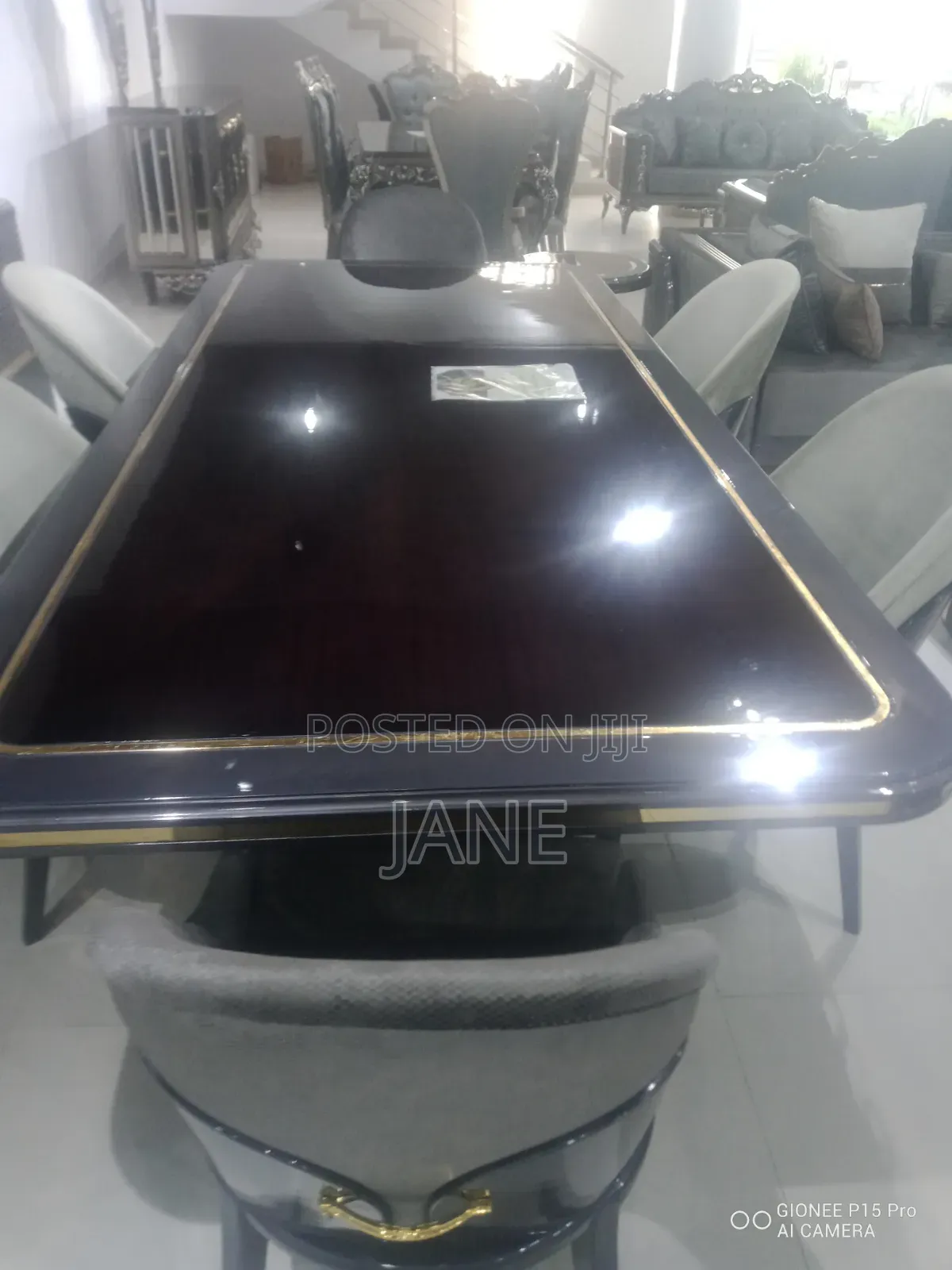 Luxury Imported Turkish Dining Table & Chairs