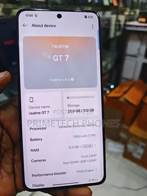 Realme GT 7 512 GB Black
