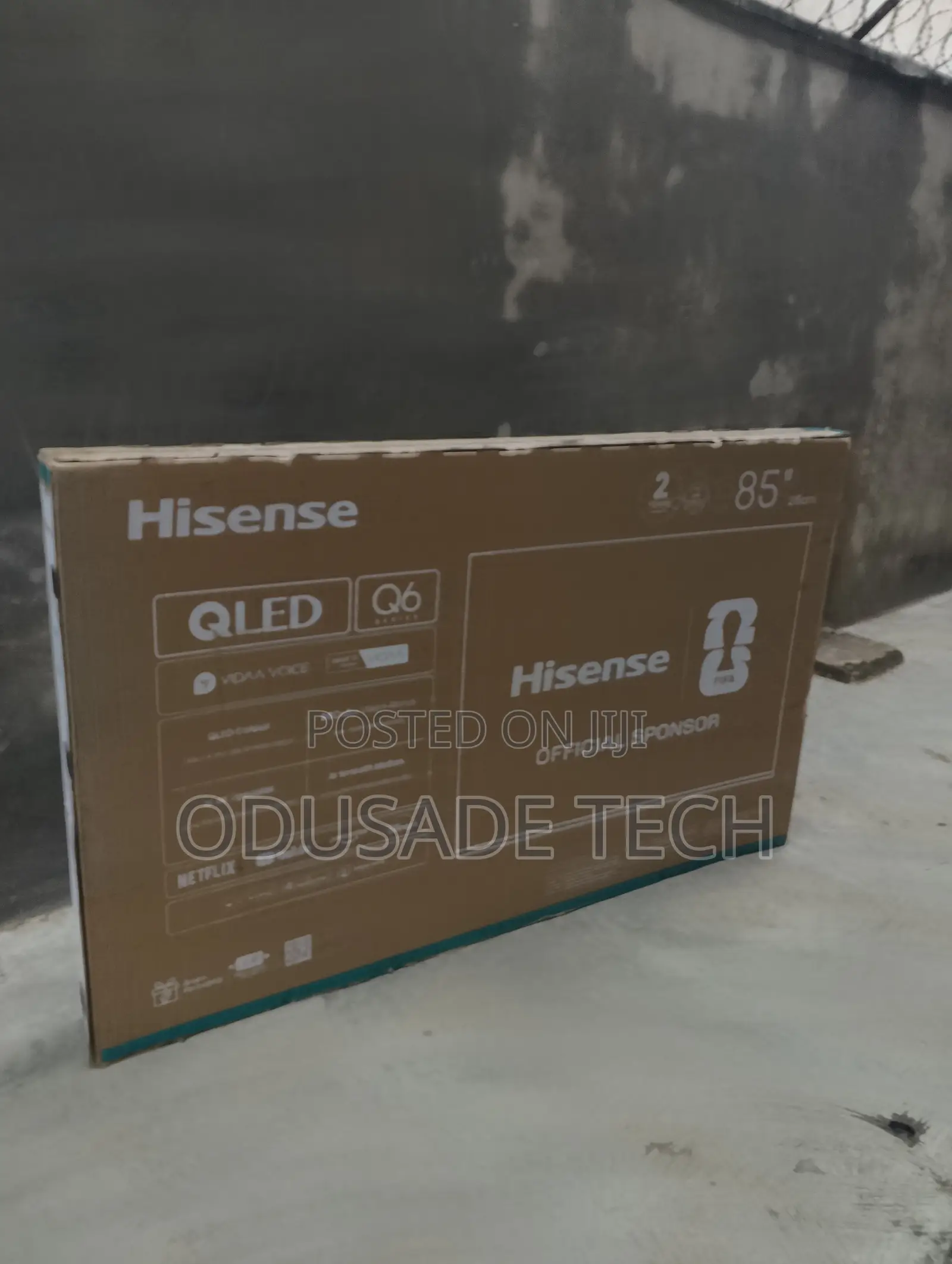 Hisense 85 Inch Internet Connected QLED TV