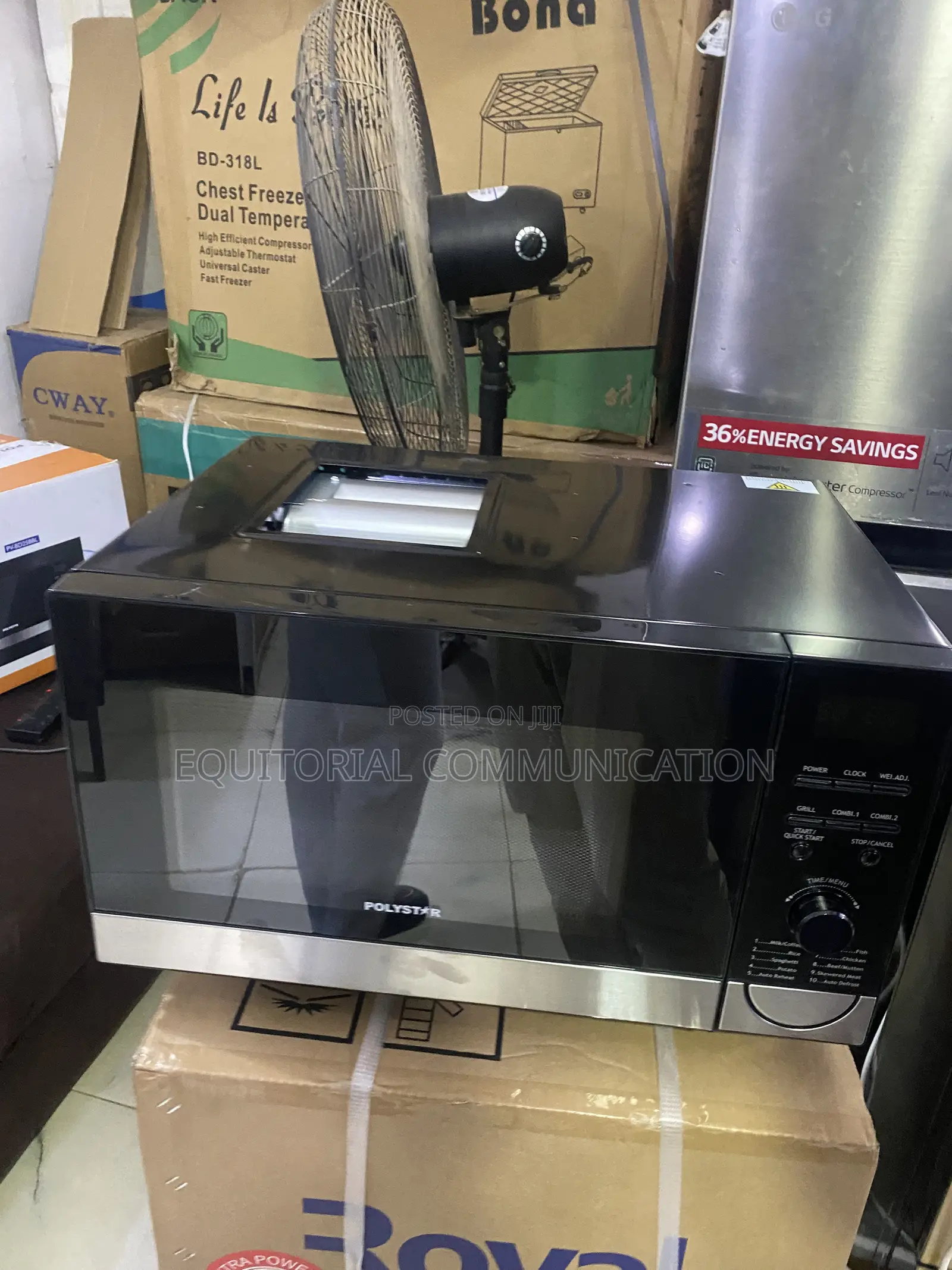Polystar PV-BD25BBL Built-in Microwave for Daily Cooking Tasks