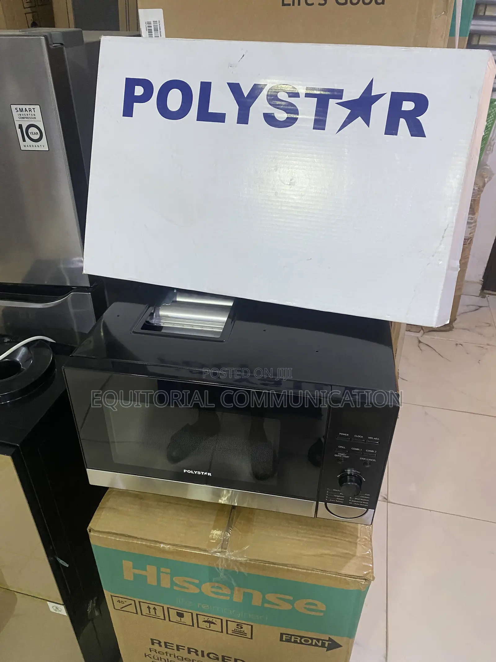 Polystar 25L Fitted Microwave for Contemporary Kitchens