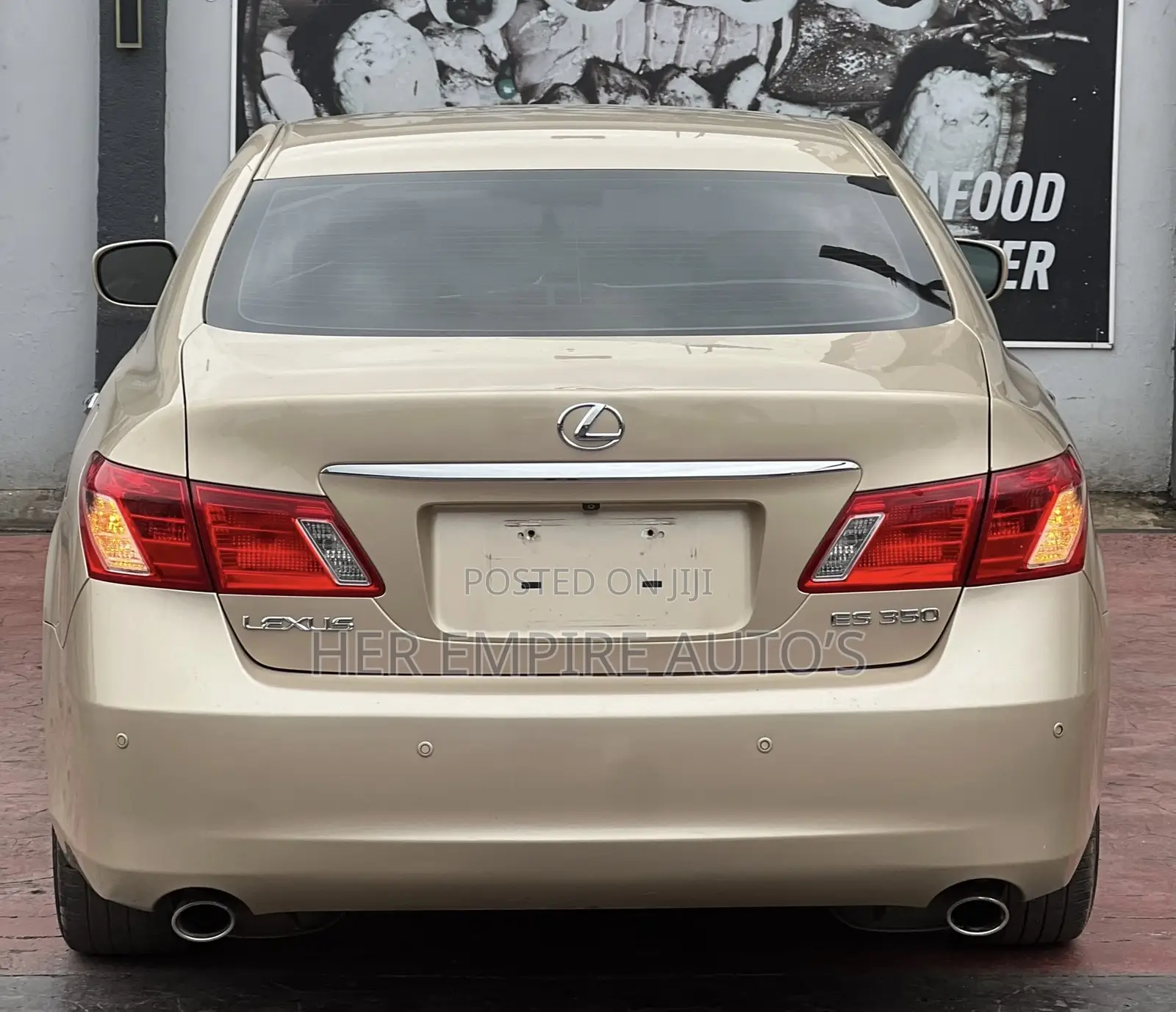 Lexus ES 350 2007 Gold