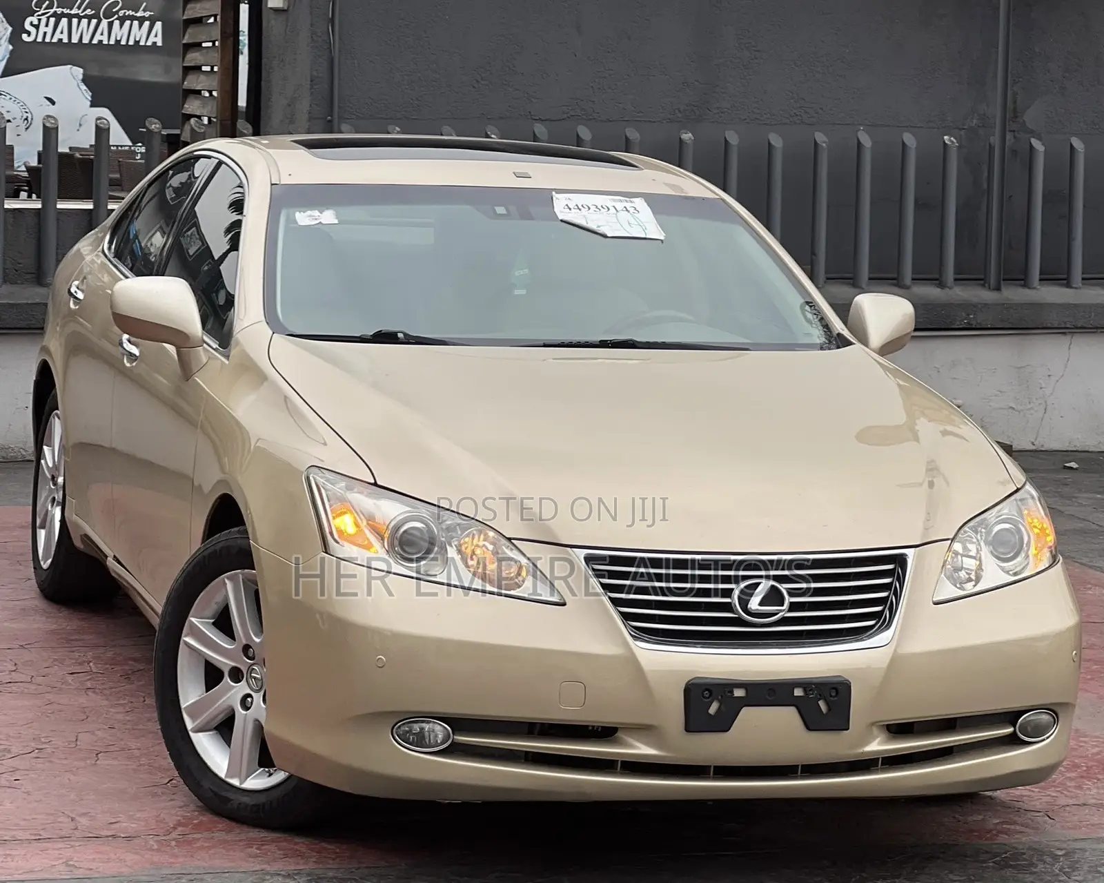 Lexus ES 350 2007 Gold