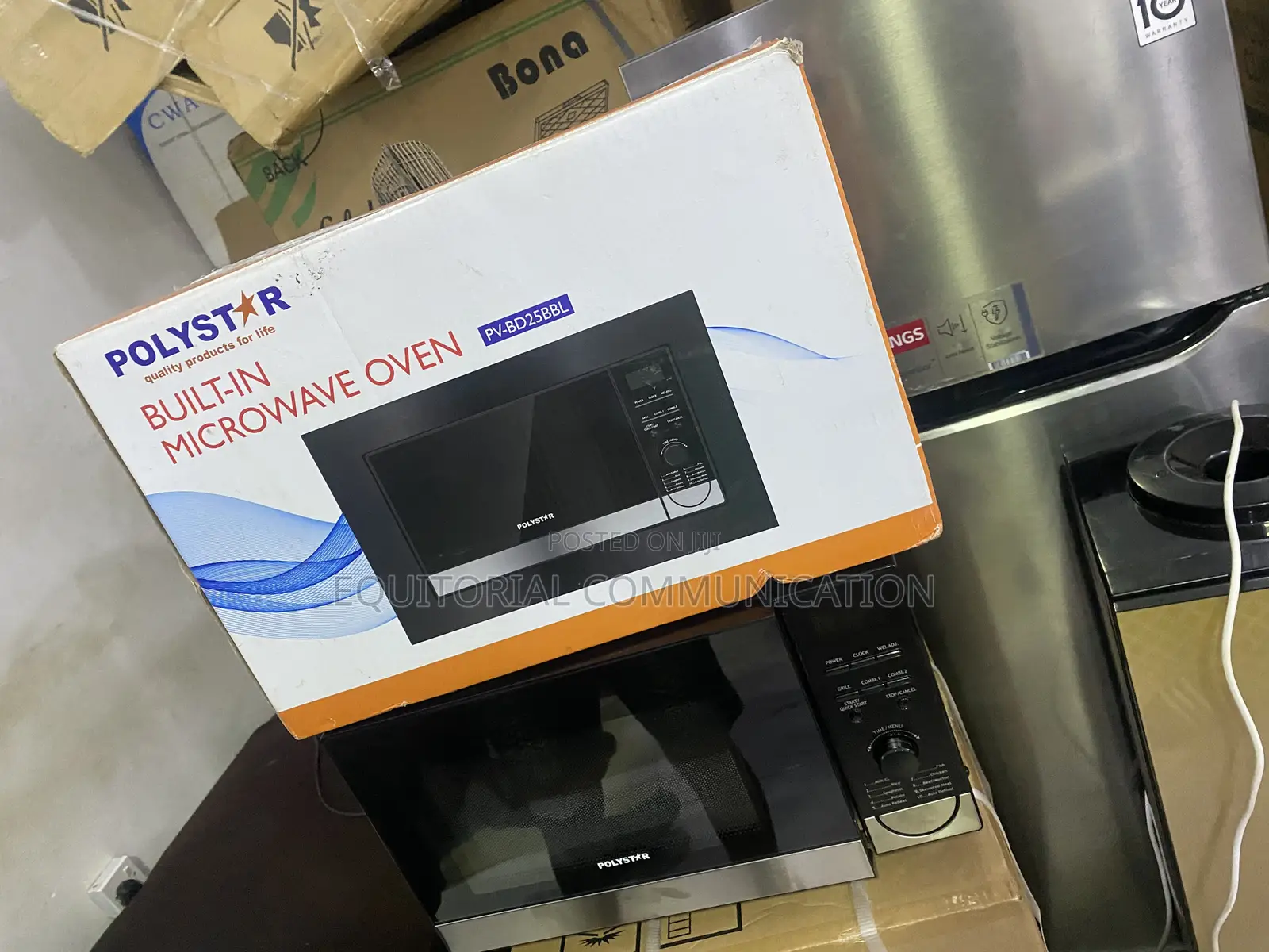 Polystar PV-BD25BBL 25L Kitchen Convenience Microwave