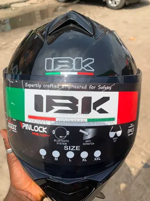 Shining Black Helmet