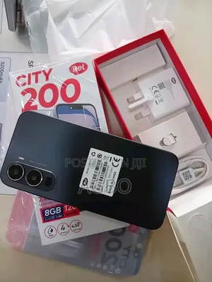New Itel City 200 128 GB Black