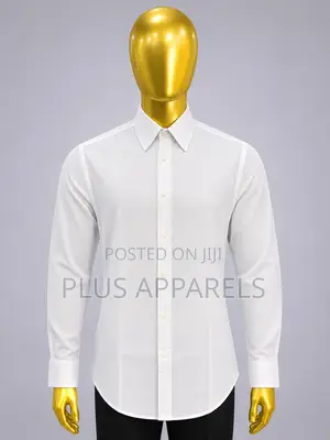 White Twill Dress Shirt