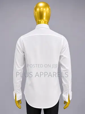 White Twill Dress Shirt