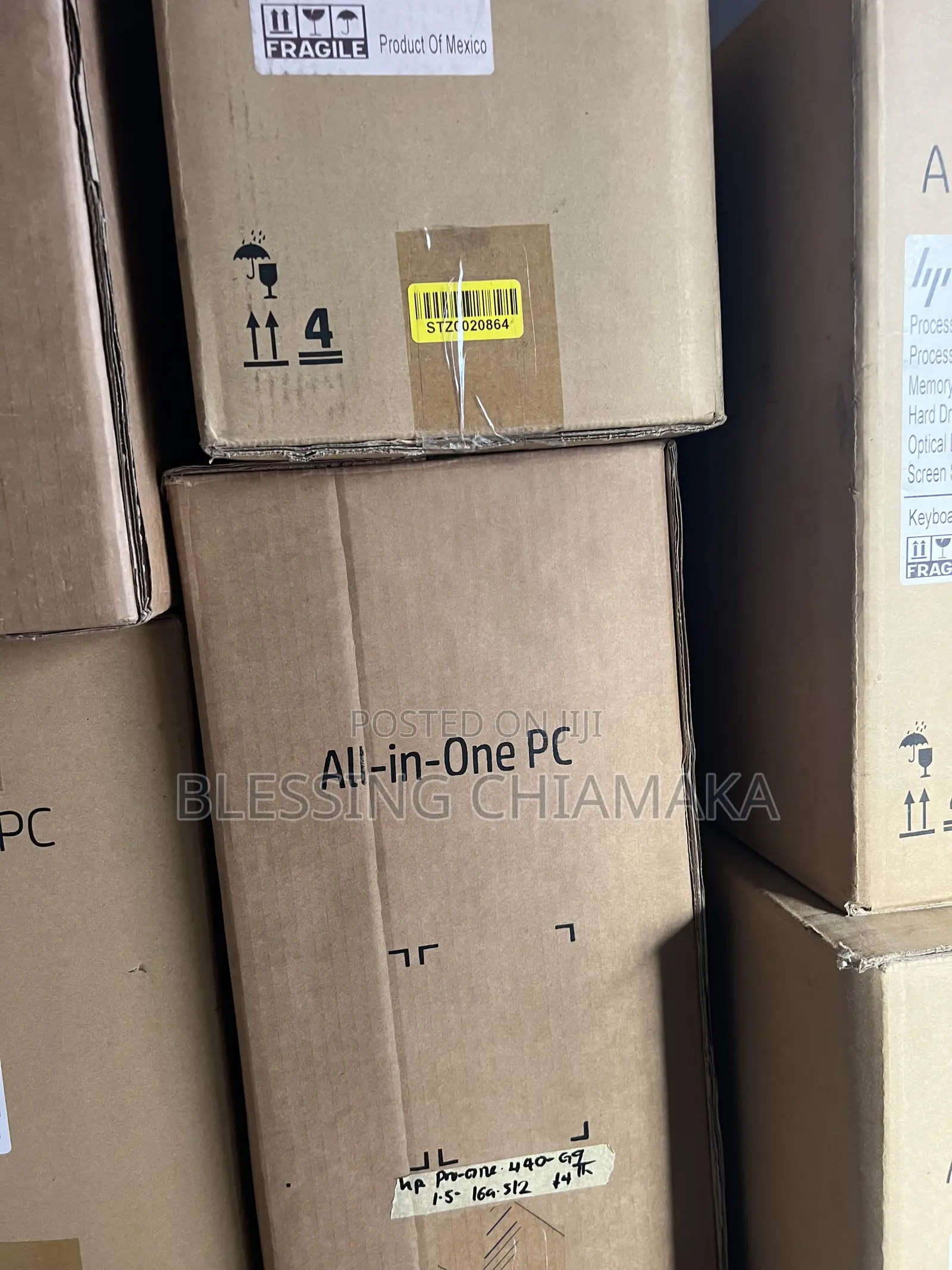 New Desktop Computer HP ProOne 600 8GB Intel Core i5 SSD 256GB
