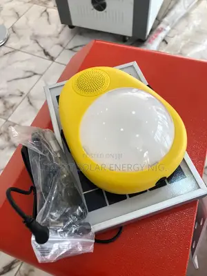 Solar Lamp With Radio and MP3 Player