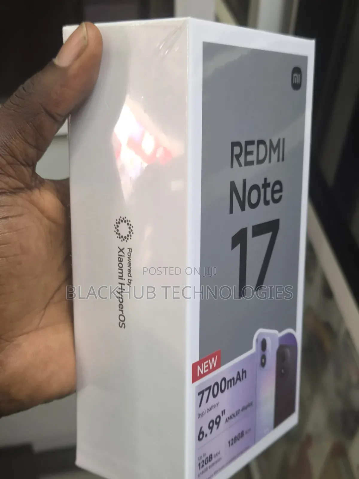 New Xiaomi Redmi Note 17 4G 128 GB Black