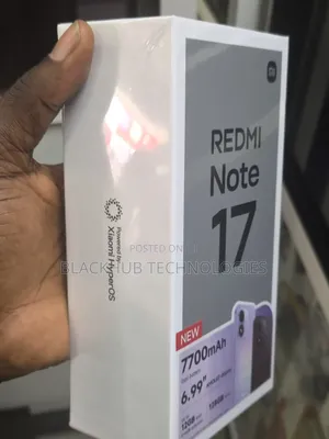 New Xiaomi Redmi Note 17 4G 128 GB Black