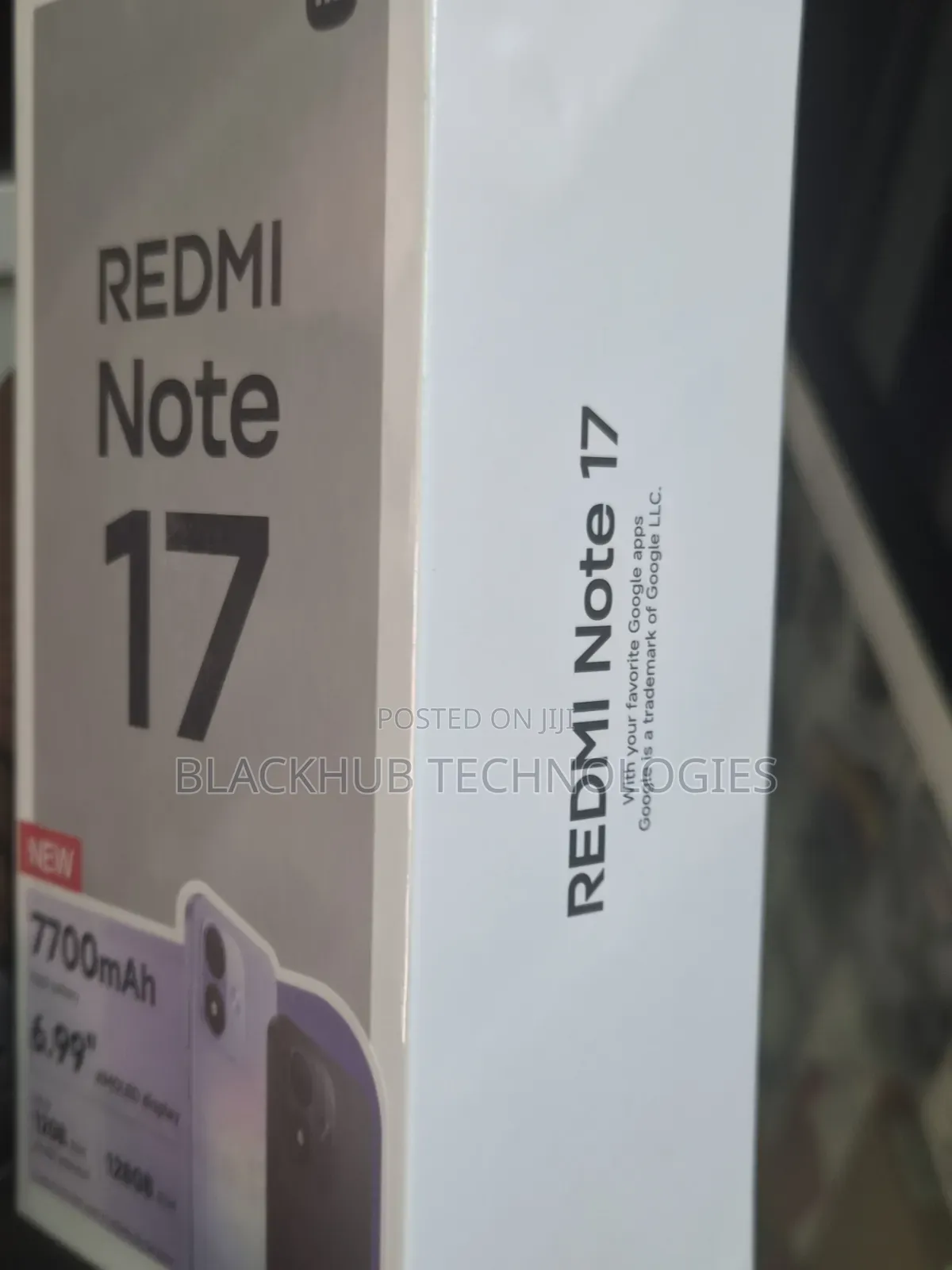 New Xiaomi Redmi Note 17 4G 128 GB Black