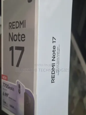 New Xiaomi Redmi Note 17 4G 128 GB Black