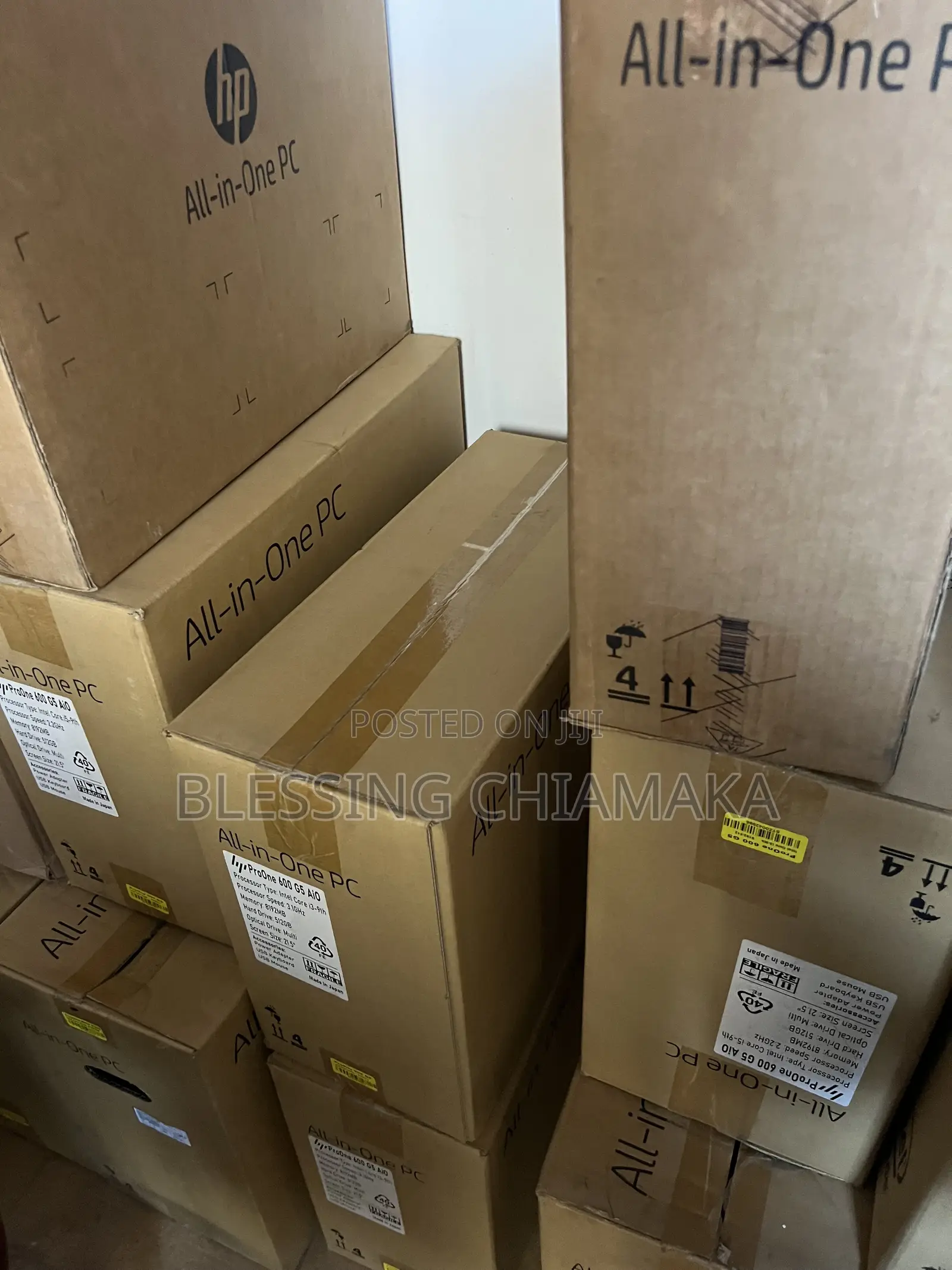 New Desktop Computer HP ProOne 400 G3 8GB Intel Core i5 HDD 1T