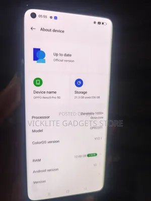 Oppo Reno5 Pro 5G 256 GB Blue