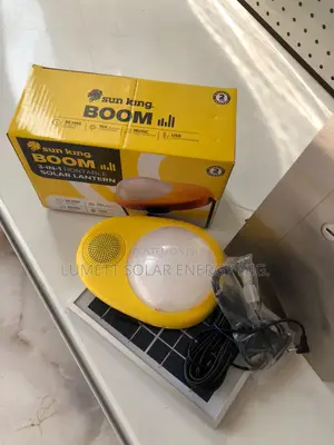 3-in-1 Rechargeable Solar Lamp for Lighting, Listening and Charger