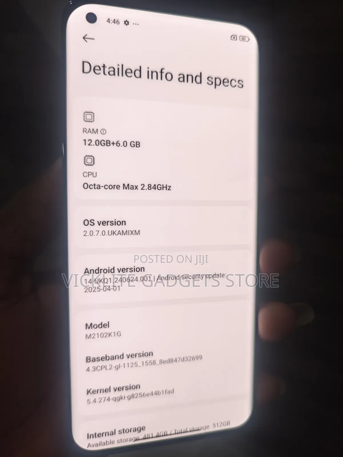 Xiaomi Mi 11 Ultra 512 GB Black