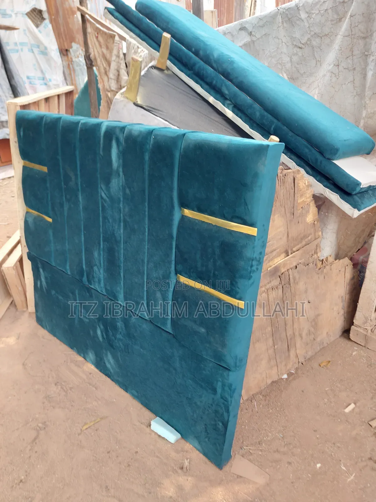 Fine Blue Bed