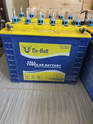 (4) De-Bull 12V 220Ah Tall Tubular Batteries